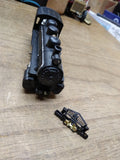 Vtg HO Gauge Rivarossi #574 Steam Locomotive Running Light Train Made In Italy