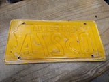 Vtg 1940 Pennsylvania Pa Penna Automobile License Plate 0327A Good Condition!