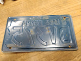 Vtg 1950 Pennsylvania Pa Penna Automobile License Plate DV375 Good Condition!