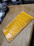 Vtg 1940 Pennsylvania Pa Penna Automobile License Plate 48L97 Good Condition