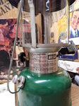 Vtg Coleman Gas Lantern 220K Dated 5/82 Paper Work Fuel Filler Original Box Nice