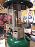 Vtg Coleman Gas Lantern 220K Dated 5/82 Paper Work Fuel Filler Original Box Nice