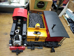 Bachmann G Scale Paul Bunyan Babe Steam Locomotive 177 Tender #10 Caboose Nice!