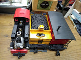 Bachmann G Scale Paul Bunyan Babe Steam Locomotive 177 Tender #10 Caboose Nice!