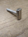 Vtg Gillette Slim TTO Adjustable Safety Razor Date Code N2 1968 Works Great