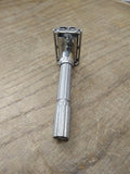 Vtg Gillette Slim TTO Adjustable Safety Razor Date Code N2 1968 Works Great