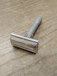 Vtg Gillette Slim TTO Adjustable Safety Razor Date Code N2 1968 Works Great