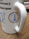 Vtg Jim Beam Whiskey 1975 10th Anniversary Hawaiian Open Coffee Mug Nice #1