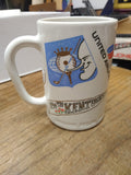 Vtg Jim Beam Whiskey 1975 10th Anniversary Hawaiian Open Coffee Mug Nice #1
