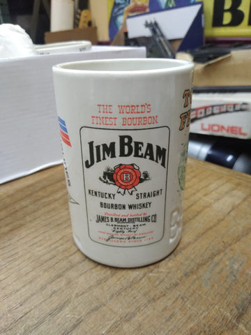 Vtg Jim Beam Whiskey National Tobacco Festival Coffee Mug Nice #3