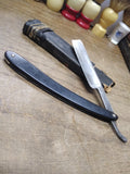 Vtg Duble Duck Pearlduck Special #1 Straight Folding Razor Nice Blade Scales!