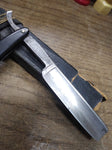 Vtg Duble Duck Pearlduck Special #1 Straight Folding Razor Nice Blade Scales!