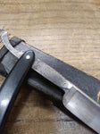 Vtg Duble Duck Pearlduck Special #1 Straight Folding Razor Nice Blade Scales!