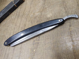 Vtg Duble Duck Pearlduck Special #1 Straight Folding Razor Nice Blade Scales!