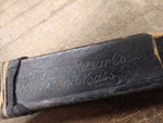 Vtg Duble Duck Pearlduck Special #1 Straight Folding Razor Nice Blade Scales!