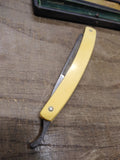 Vtg King Razor Mfg Mona-King Pat. Dec. 9-1913 Nice Blade Scales Jimps Box Great!