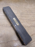 Vtg King Razor Mfg Mona-King Pat. Dec. 9-1913 Nice Blade Scales Jimps Box Great!