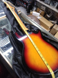 Vtg Prestige Electric 6 String Guitar w/Tremolo Arm Pick Guard Steel Reinforced