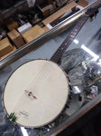 Vtg 1917 Fairbanks 4 String Banjo Vega Co Boston #37380 Tubaphone? Sounds Sweet!