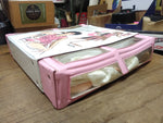 Vtg Rare Ideal Misty Tammy Pink Phone Booth Carry Case 5 Dolls and Cloths Minty!