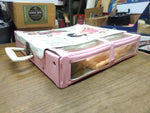 Vtg Rare Ideal Misty Tammy Pink Phone Booth Carry Case 5 Dolls and Cloths Minty!