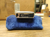 Vtg 1959 Zippo Cigarette Lighter Date Error WKVA Radio Lewistown Pat #2517191