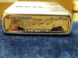 Vtg 1959 Zippo Cigarette Lighter Date Error WKVA Radio Lewistown Pat #2517191