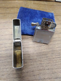 Vtg 1959 Zippo Cigarette Lighter Date Error WKVA Radio Lewistown Pat #2517191