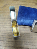 Vtg Unfired 1997 Zippo Carolina Panthers Cigarette Lighter Polished Chrome Minty