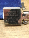 Vtg Unfired 1997 Zippo Carolina Panthers Cigarette Lighter Polished Chrome Minty