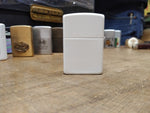 Vtg Unfired 1995 Zippo Pewter Camel Medallion White Matt Cigarette Lighter Minty