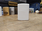 Vtg Unfired 1995 Zippo Pewter Camel Medallion White Matt Cigarette Lighter Minty
