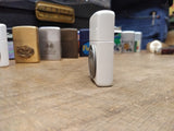 Vtg Unfired 1995 Zippo Pewter Camel Medallion White Matt Cigarette Lighter Minty