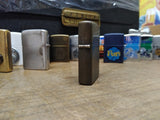 Vtg 2001 Zippo Antique Brass Cigarette Lighter Nice Snap!