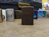 Vtg 2001 Zippo Antique Brass Cigarette Lighter Nice Snap!