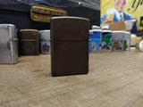 Vtg 2001 Zippo Antique Brass Cigarette Lighter Nice Snap!
