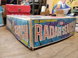 Vtg 1969 Ideal Electronic Radar Search Sea Battle Strategy Game Original Box!