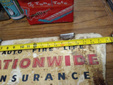 Vtg Nationwide Ins. Authorized Representative Steel Advertising Sign 22" x 12"