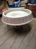 Vtg Neuweiler's Beer Porcelain Ashtray Match Holder Brewery Advertising Germany