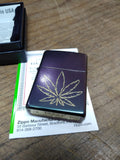 NOS Sealed 2021 Zippo Zig 420 Zag Design Collectible Cigarette Lighter In Box!