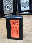 NOS Sealed 2017 Zippo SOA Sons Of Anarchy Black Matt Cigarette Lighter w/Box