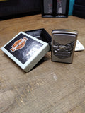 NOS Sealed 2019 Zippo Harley Davidson Iron Eagle Cigarette Lighter w/Box