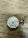 Vtg Antique 1914 Elgin 7j 0s Model 2 Grade 320 Working Pocket Watch GF #17843568