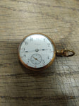 Vtg Antique 1914 Elgin 7j 0s Model 2 Grade 320 Working Pocket Watch GF #17843568