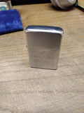 Vtg 1982 Zippo Cigarette Lighter I Love You Daddy A.G.N. Brushed Chrome Nice!