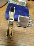 Vtg 1982 Zippo Cigarette Lighter I Love You Daddy A.G.N. Brushed Chrome Nice!