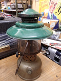 Vtg Coleman Lamp And Stove Co Double Mantle Nickle Plate Lantern 1941? 228B 1-7