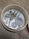 Vtg 1910 Ingersoll Trenton Pocket Watch Movt. Grade 130 Model 3 16s 7j 3Finger