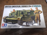 Vtg NOS Tamiya British Universal Carrier Mk.II Model Kit 1:35 Scale Military