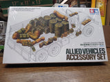 Vtg NOS Tamiya Allied Vehicles Accessory Set Military Model Kit 1:35 Scale